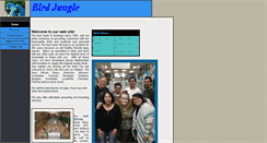 Desktop Screenshot of birdjungle.com